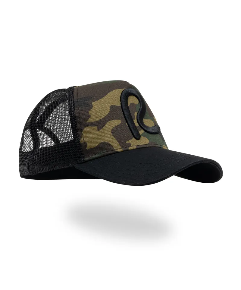 Rewired R Trucker Cap - Camo